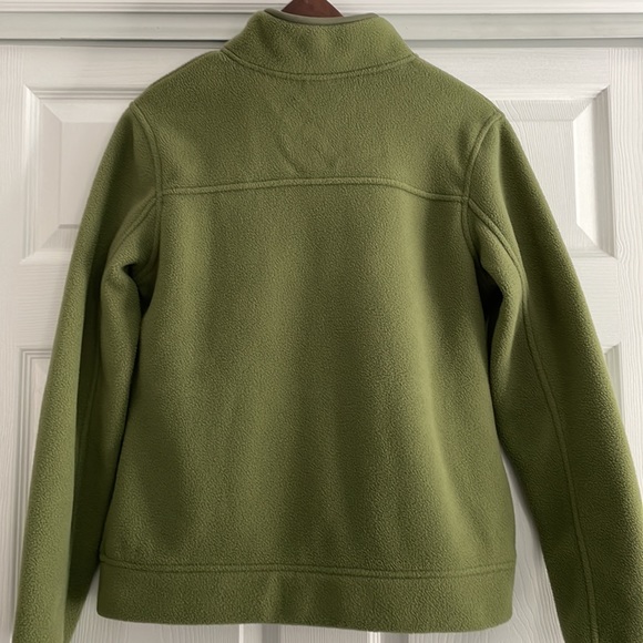 Merona Women’s size M fleece olive green activewear jacket - Picture 2 of 11